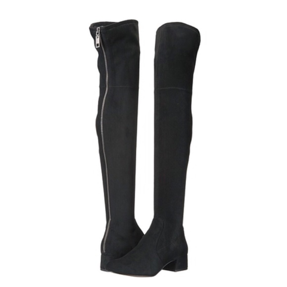 Dolce Vita Shoes - Black Stella Suede Boots